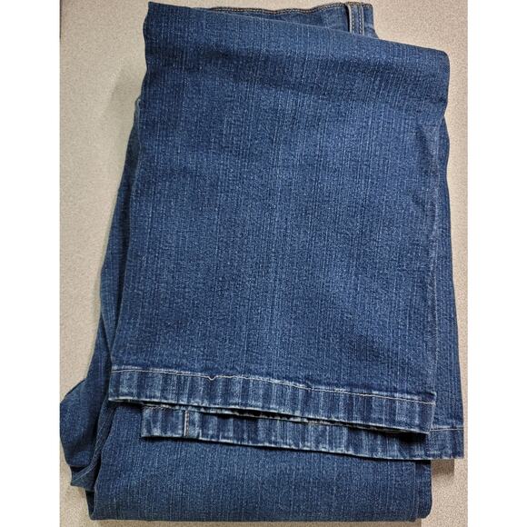 Not Your Daughters Jean Dark Blue Denim Jeans 10 Lightweight 5 Pocket Design - Picture 3 of 5
